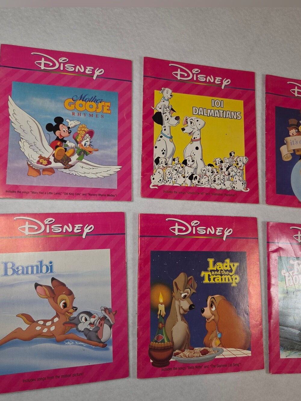 Walt Disney Read Along Stories